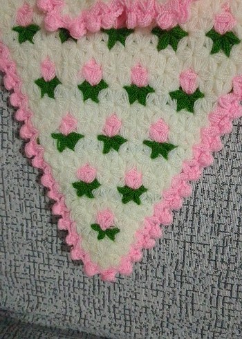 Pastel Renkli Örgü Banyo Süngeri - Görsel 2