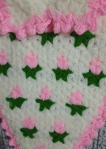 Pastel Renkli Örgü Banyo Süngeri - Görsel 4