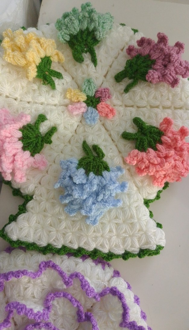 Çiçek Desenli Pastel Renkli Banyo Süngeri - Görsel 4