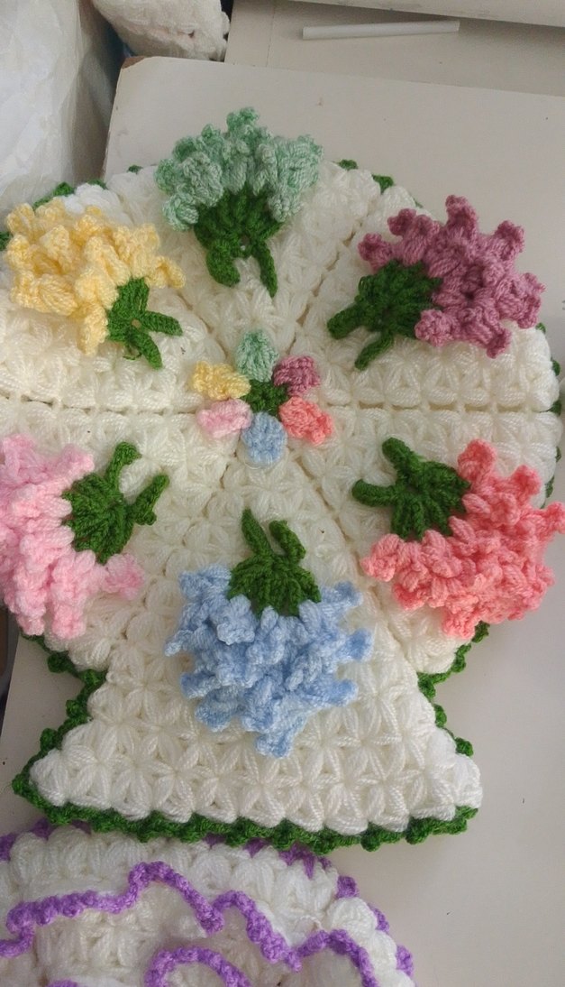 Çiçek Desenli Pastel Renkli Banyo Süngeri - Görsel 3