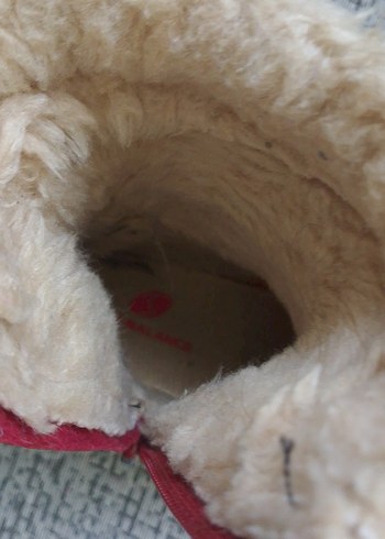 Nakışlı Kürklü Kız Çocuk Kırmızı Bot - Görsel 7