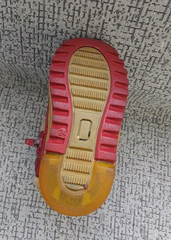 Nakışlı Kürklü Kız Çocuk Kırmızı Bot - Görsel 5