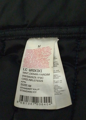 LCW Casual Siyah Erkek Rozeti M Bedeni - Görsel 2