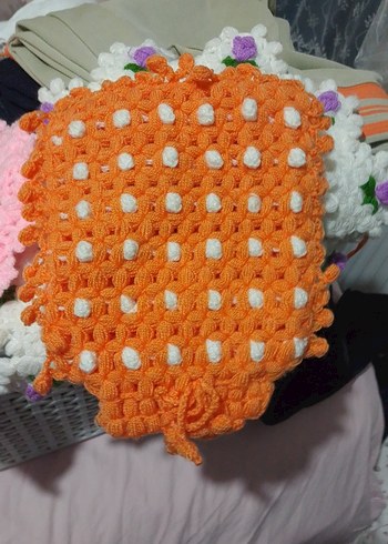 Renkli Örgü Banyo Süngeri - Görsel 2