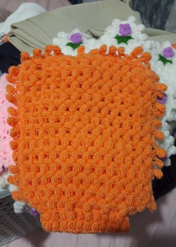 Renkli Örgü Banyo Süngeri - Görsel 3