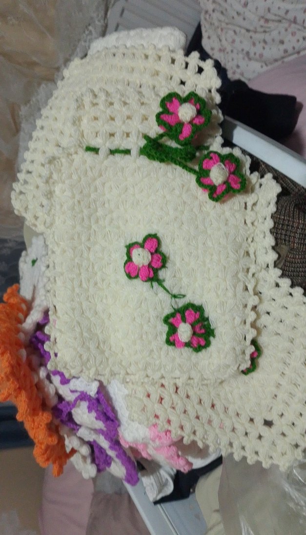 Çiçek Motifli Çok Renkli Banyo Süngeri - Görsel 4