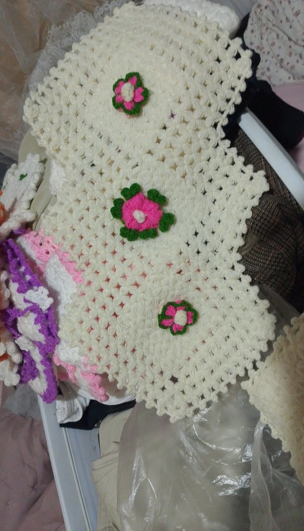 Çiçek Motifli Çok Renkli Banyo Süngeri - Görsel 3