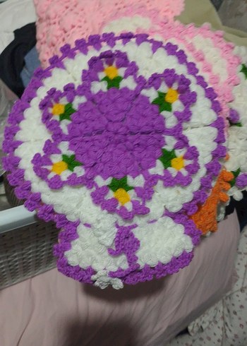 Renkli Örgü Banyo Süngeri - Görsel 2