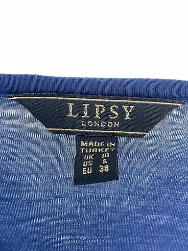38 Beden lacivert Renk Lipsy T-shirt %70 İndirimli.