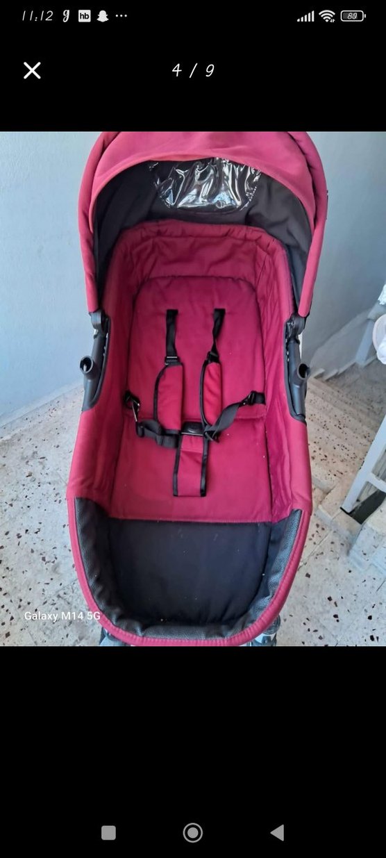 Kırmızı Bebek Arabası Galaxy Modeli - Görsel 3