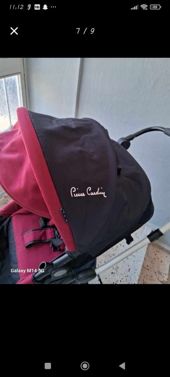 Kırmızı Bebek Arabası Galaxy Modeli - Görsel 4