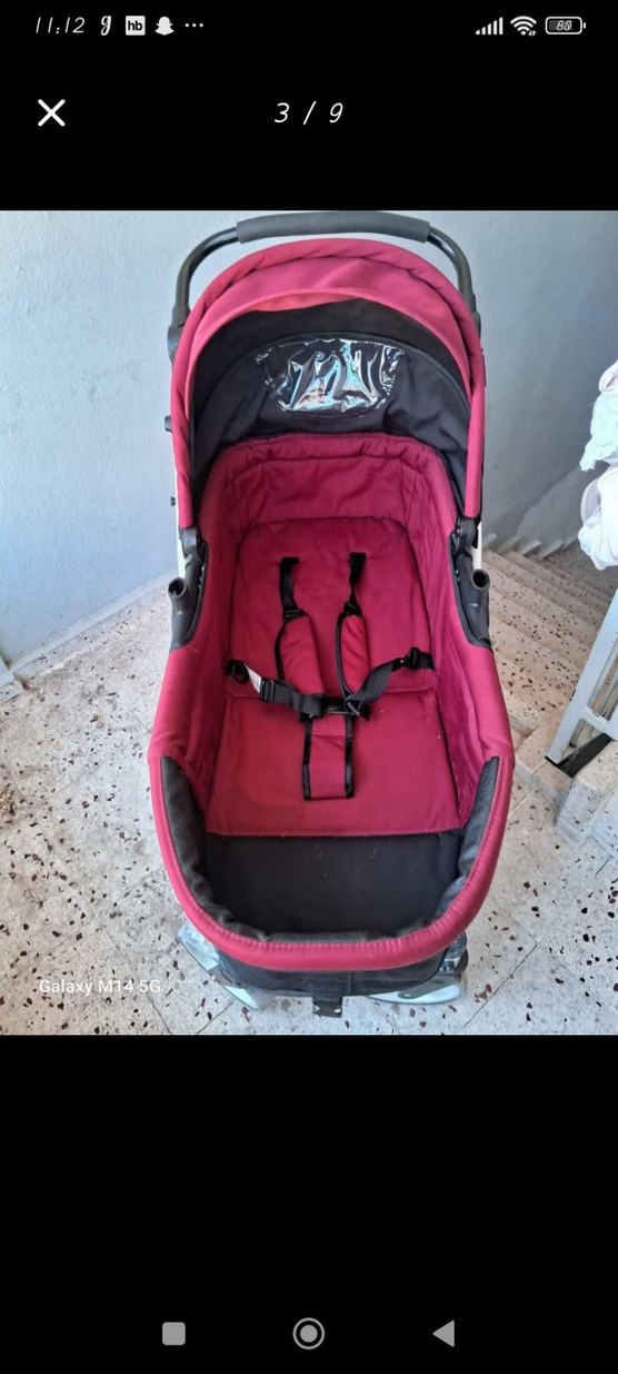 Kırmızı Bebek Arabası Galaxy Modeli - Görsel 2