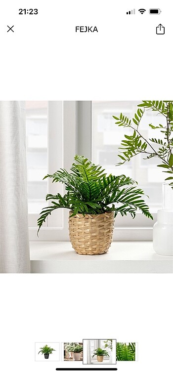 Ikea yapay çiçek