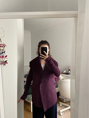 koton yumuş peluş hırka