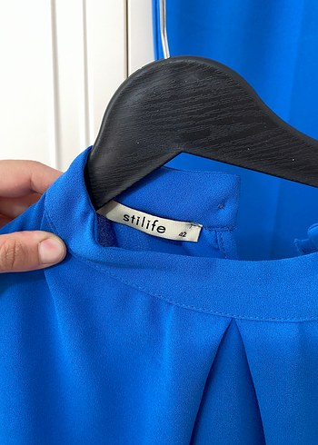 Diger Kadın Mavi Uzun Kollu Takım - Görsel 2