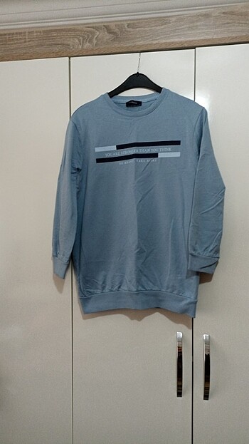 13-14 Yaş Beden mavi Renk LCW Waikiki marka sweatshirt S beden