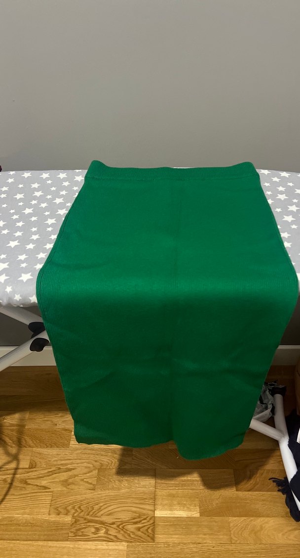 Yeşil Midi triko kalem Etek - Görsel 2