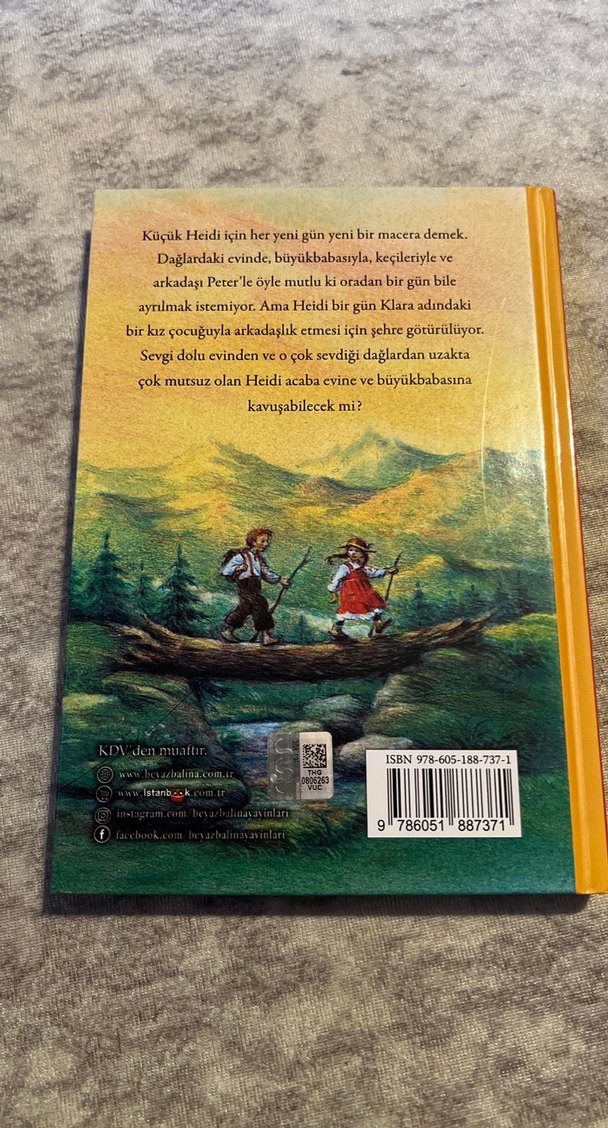Heidi - Johanna Spyri Çocuk Kitabı - Görsel 2