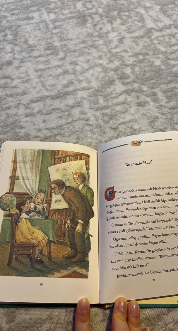 Heidi - Johanna Spyri Çocuk Kitabı - Görsel 4