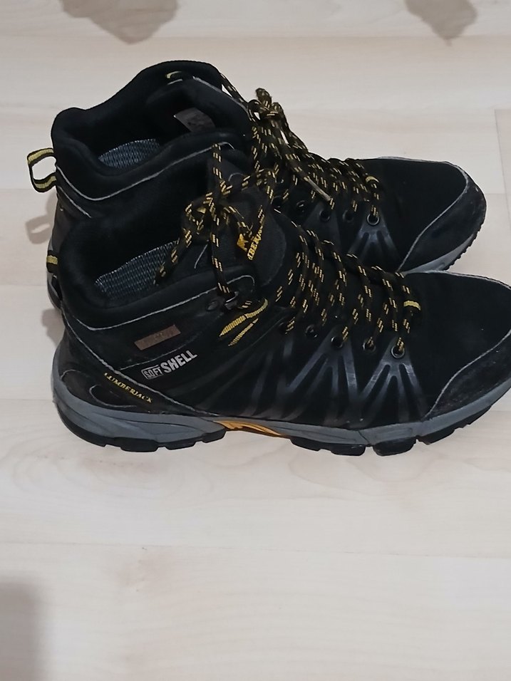 Orjinal Lumberjack Spor  Siyah Erkek Bot - Görsel 5