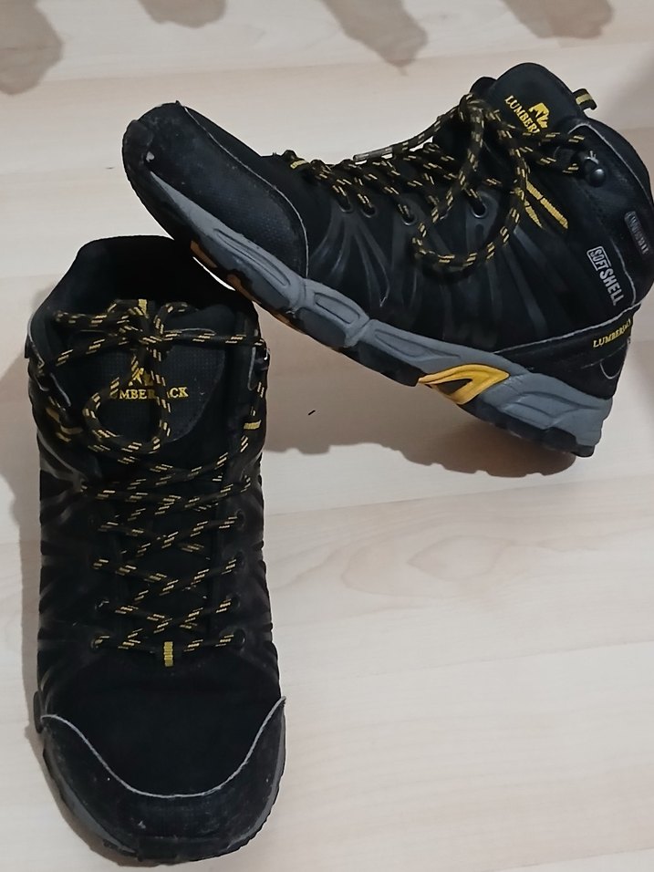 Orjinal Lumberjack Spor  Siyah Erkek Bot - Görsel 3