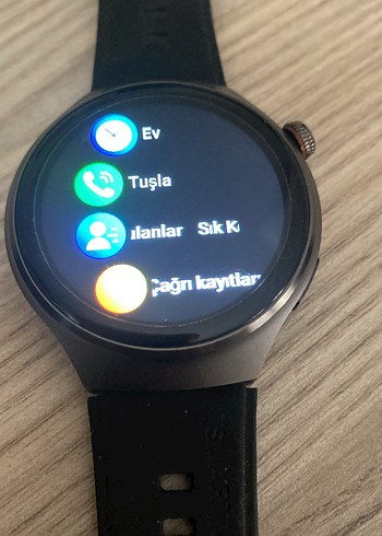 Apple Watch Siyah Akıllı Saat Siyah Kayışlı