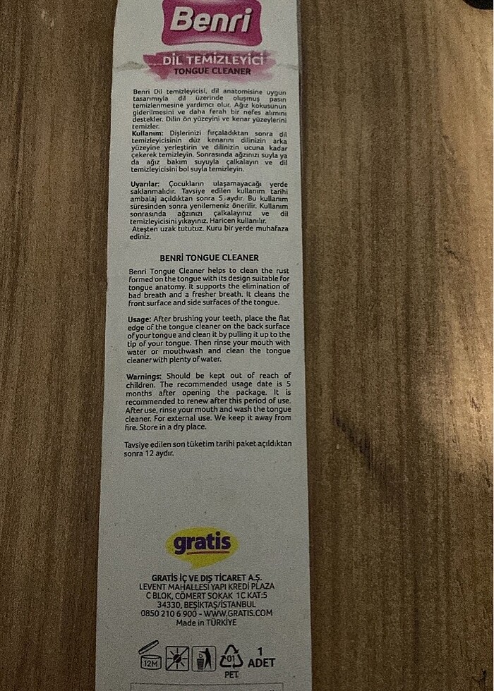 Dil Temizleyici - Görsel 2