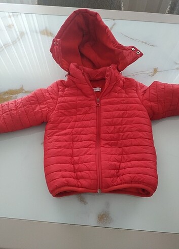 4 Yaş Beden kırmızı Renk Hello baby marka şişme mont