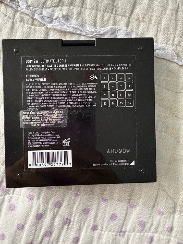 NYX Ultimate Utopia Far Paleti - Görsel 2
