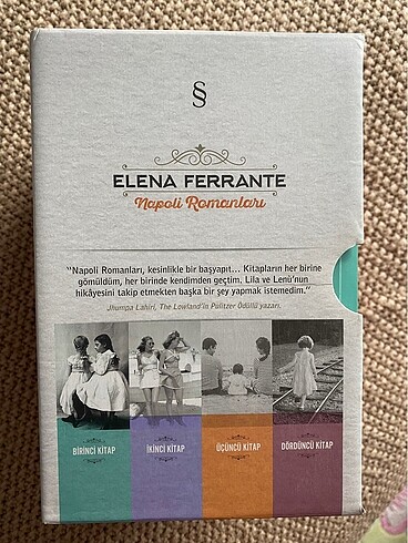 Elena Ferrante Napoli Seti Kutulu