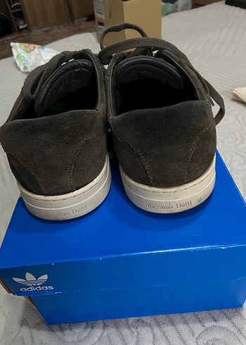 Massimo Dutti Süet Bağcıklı Erkek Spor Ayakkabı - Görsel 2