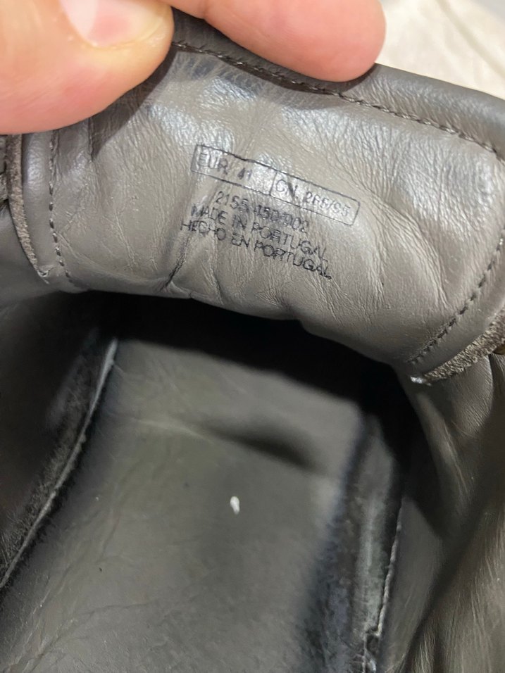 Massimo Dutti Süet Bağcıklı Erkek Spor Ayakkabı - Görsel 4