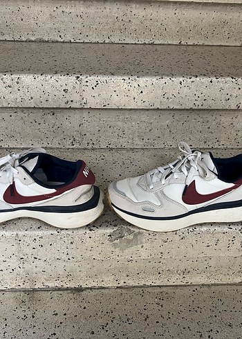 Beyaz Bağcıklı Kadın Spor Ayakkabı - Görsel 3