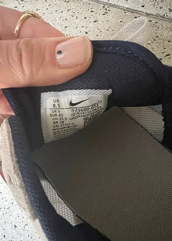 Beyaz Bağcıklı Kadın Spor Ayakkabı - Görsel 6