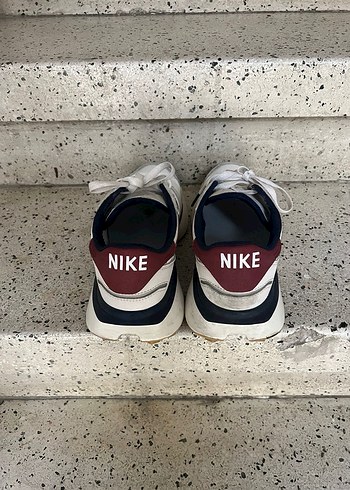 Beyaz Bağcıklı Kadın Spor Ayakkabı - Görsel 4