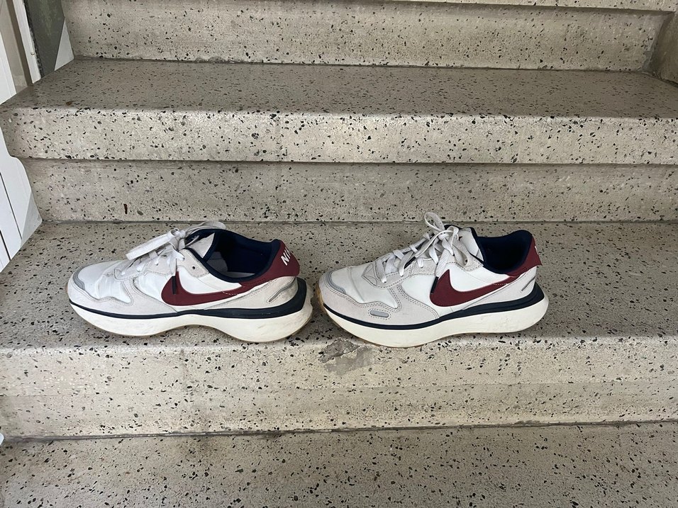 Beyaz Bağcıklı Kadın Spor Ayakkabı - Görsel 3