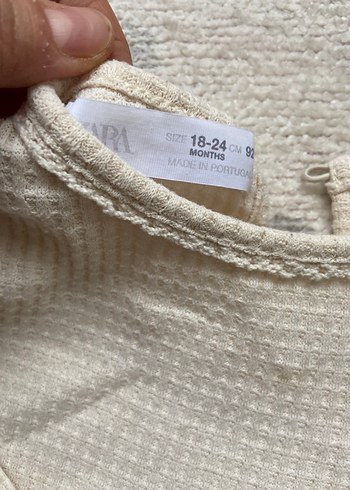 Uzun Kollu Beyaz Kız Çocuk Triko Elbise - Görsel 2