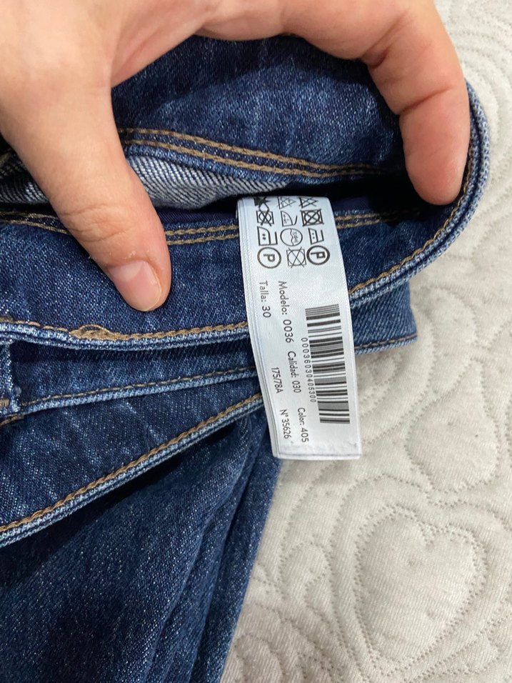 Massimo Dutti Slim Fit Erkek Kot Pantolon - Görsel 4