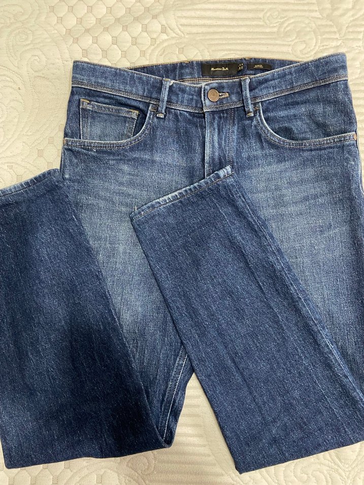 Massimo Dutti Slim Fit Erkek Kot Pantolon - Görsel 2