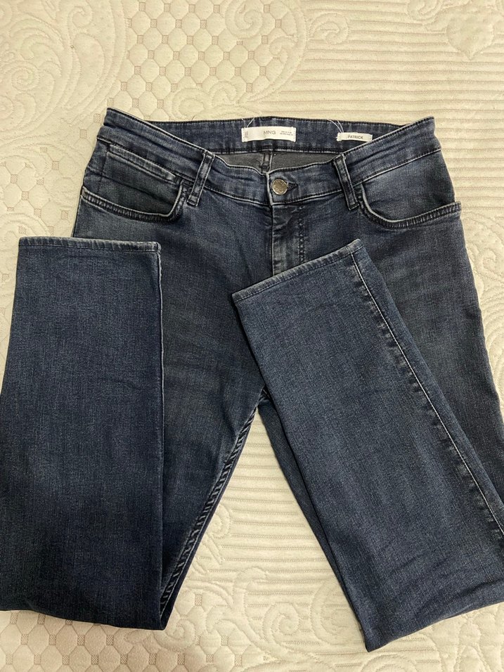 Mango Erkek Jean Kot Pantolon - Görsel 2