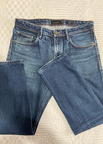 Massimo Dutti Erkek Denim Pantolon - Görsel 2