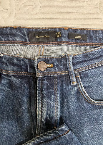 Massimo Dutti Erkek Denim Pantolon - Görsel 3