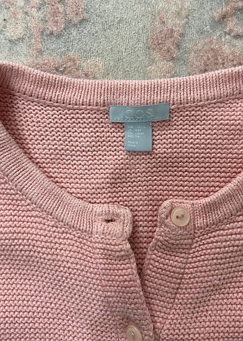 Kız Çocuk Pembe Triko Hırka - Görsel 2