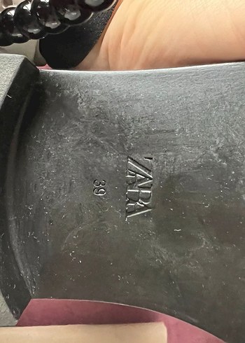 Kadın Siyah Deri Dizüstü Tokalı Topuklu Çizme - Görsel 6