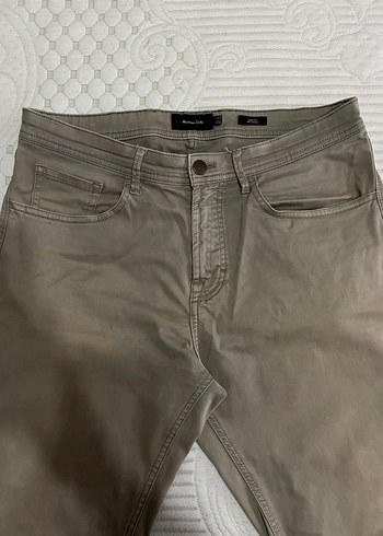 Massimo Dutti Bej Fit Erkek Pantolon - Görsel 2