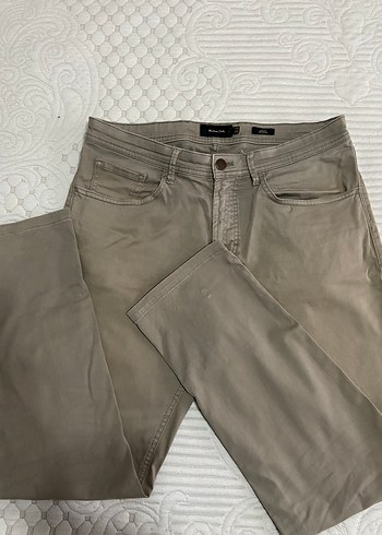 Massimo Dutti Bej Fit Erkek Pantolon - Görsel 3
