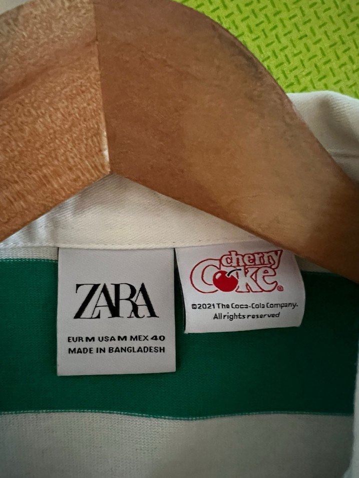 Yeşil Çizgili  Uzun Kollu Tişört - Görsel 4