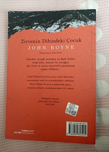  Zirvenin Dibindeki Çocuk Tudem yayınları 