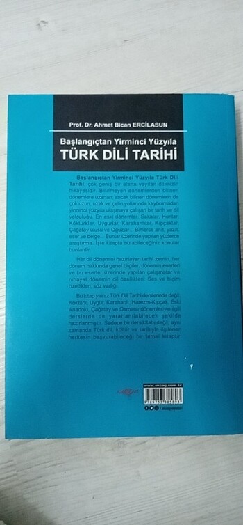 Türk dili tarihi Ahmet Bican Ercilasun