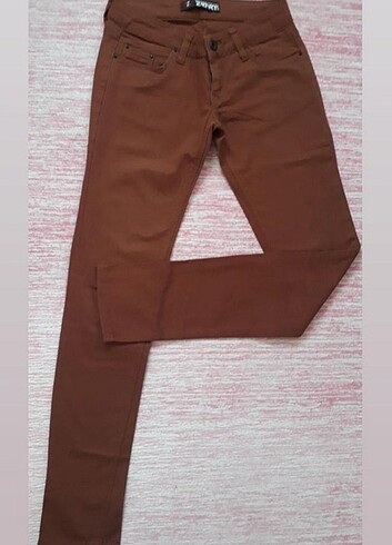 Denim&Co Skinny Pantalon-Taba